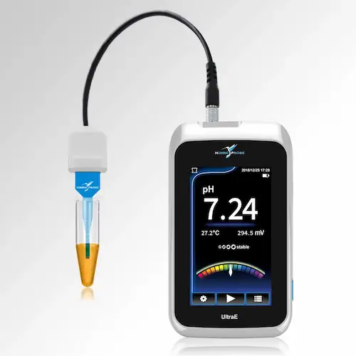 The Schematic diagram of the pH electrode extension cable for the calibration-free ultramicro disposable pH electrode/Humming Probe UH2